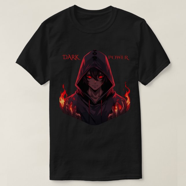 dark power t shirt (Design framsida)
