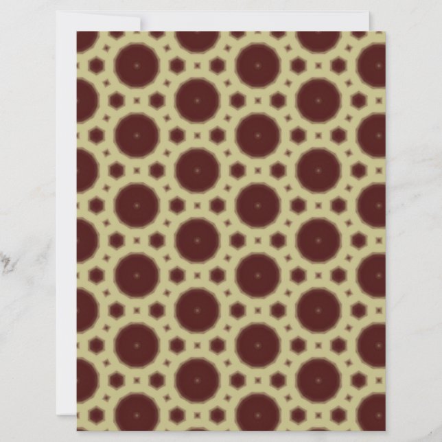 Dark Red design scrapbooking paper (Framsida)