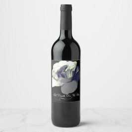 Dark Romance "Till Death Do Us Part" Ghostly Rose Vinflaska Etikett