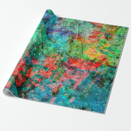 Dark rosy Wrapping Paper,Cozy decorative darkness Presentpapper