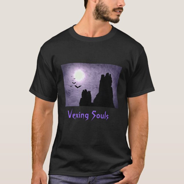 Dark_Ruins_Bats som förargar Souls Tee (Framsida)