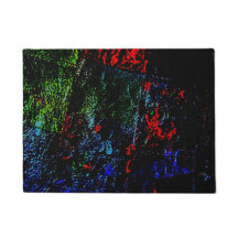Dark texture door mat,Vibrant abstract rug outdoor