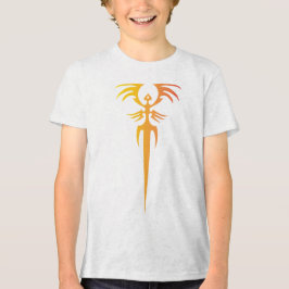 Dark Tribal Phoenix Emblem – Mythic Symbol T Shirt