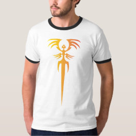 Dark Tribal Phoenix Emblem – Mythic Symbol T Shirt