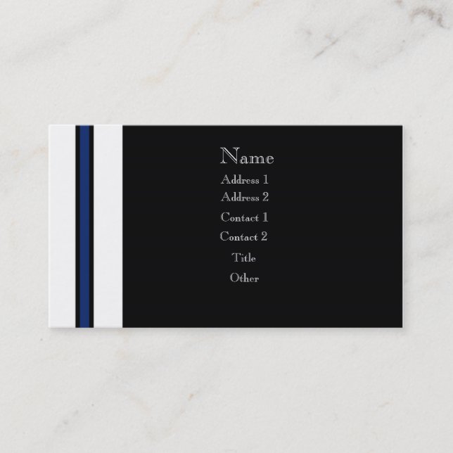 darkbold visitkort (Framsida)