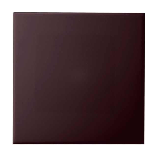 Darkest Graph-Magenta - Mörk Rosa Solid Färg Kakelplatta (Framsidan)
