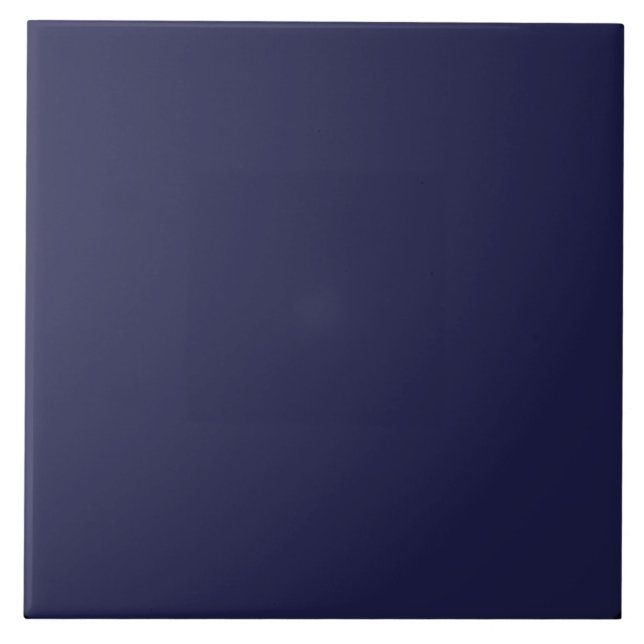 Darkest navy blue solid färg kakelplatta (Framsidan)