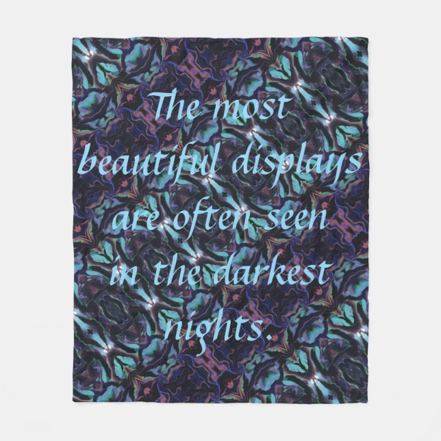 Darkest Nights Fleece Blanket (Framsidan)