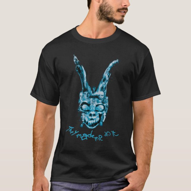 Darko, de fick mig att göra det t shirt (Framsida)