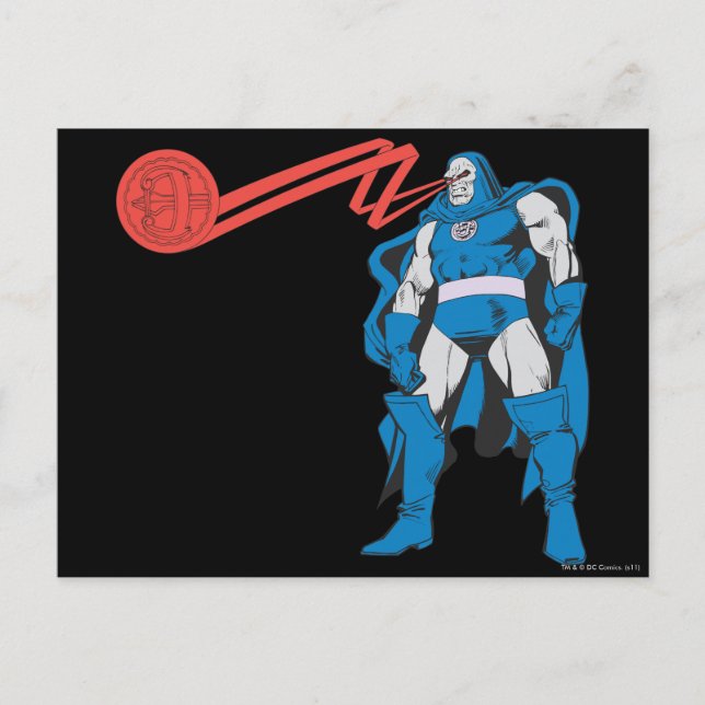 Darkseid Användas Psionic Powers Vykort (Framsida)