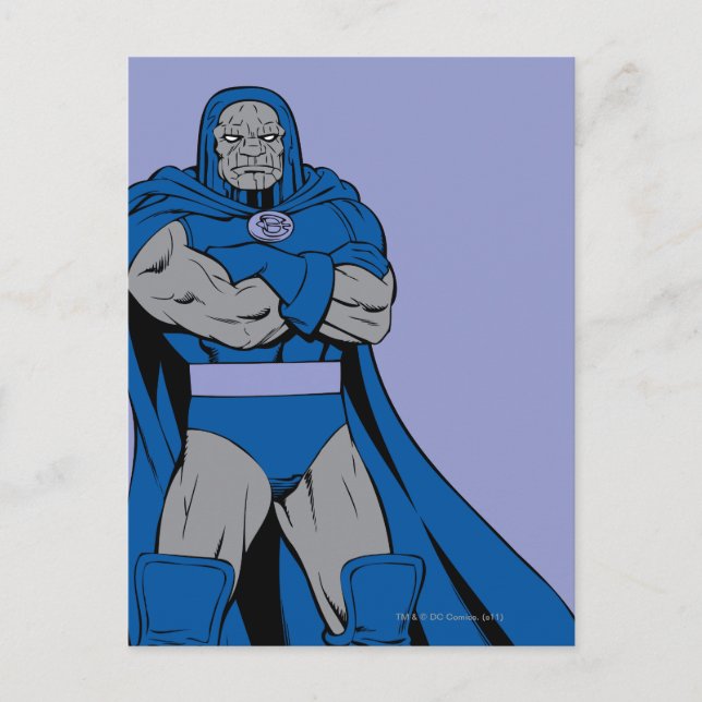 Darkseid Arm korsad Vykort (Framsida)