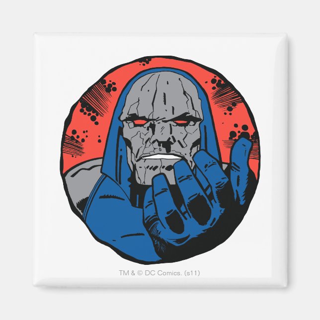Darkseid Head Shot 2 Magnet (Framsidan)