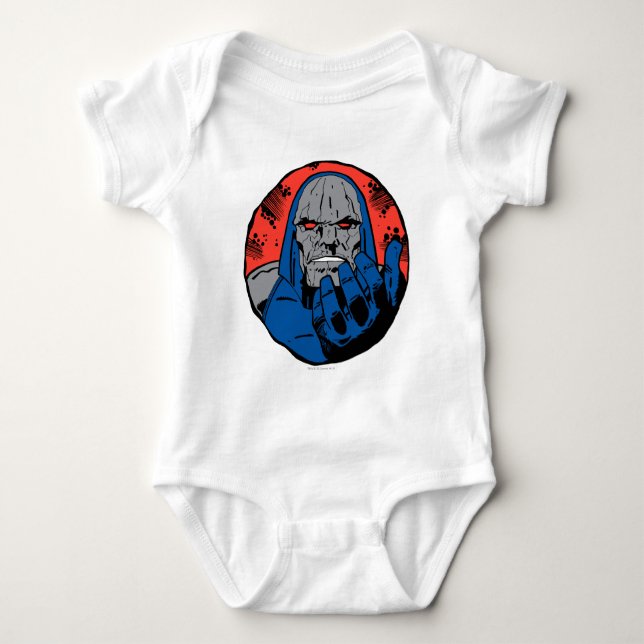 Darkseid Head Shot 2 Tee Shirt (Framsida)