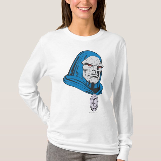 Darkseid Head Shot T Shirt (Framsida)