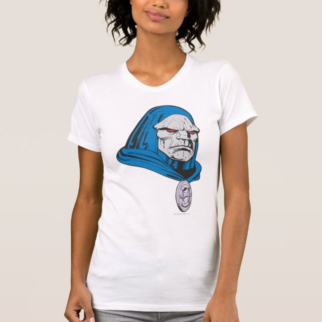Darkseid Head Shot Tee Shirt (Framsida)