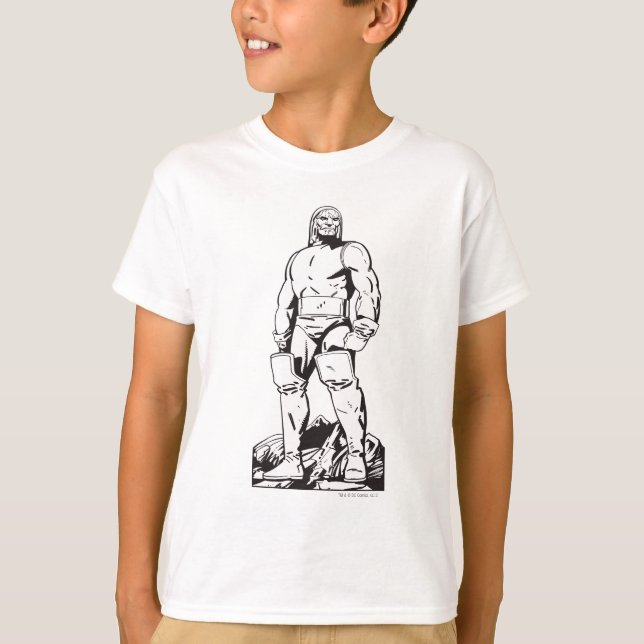 Darkseid kontur tee shirt (Framsida)
