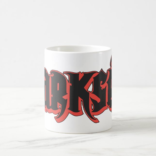 Darkseid-Logotyp Kaffemugg (Center)