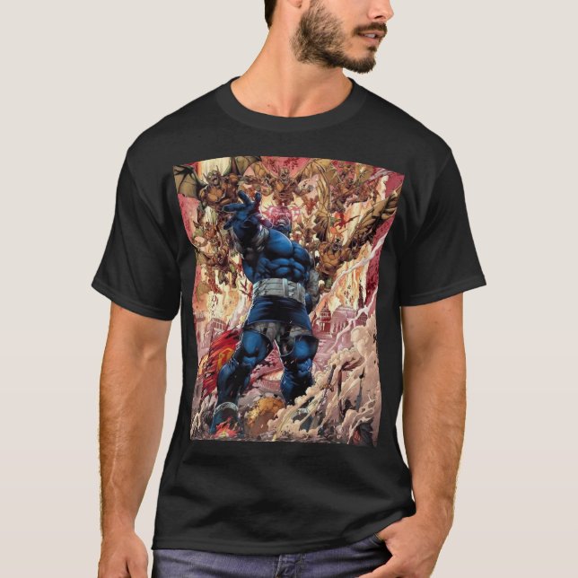 Darkseid – Lord of Apokolips Cosmic Conqueror T Shirt (Framsida)