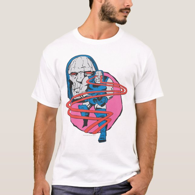 Darkseid Shoots Omega Beams Tee (Framsida)