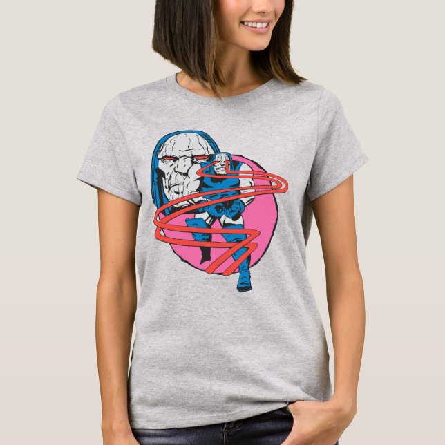 Darkseid Shoots Omega Beams Tee (Framsida)