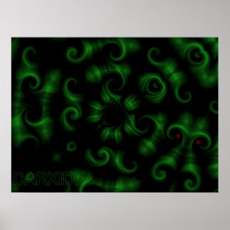 Darkside Design - GreenBeast Poster