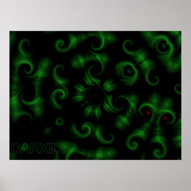 Darkside Design - GreenBeast Poster (Framsidan)