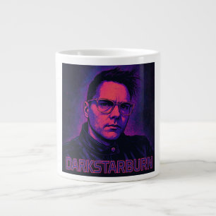 DarkStarBurn-kaffe (Steve) kopp Jumbo Mugg