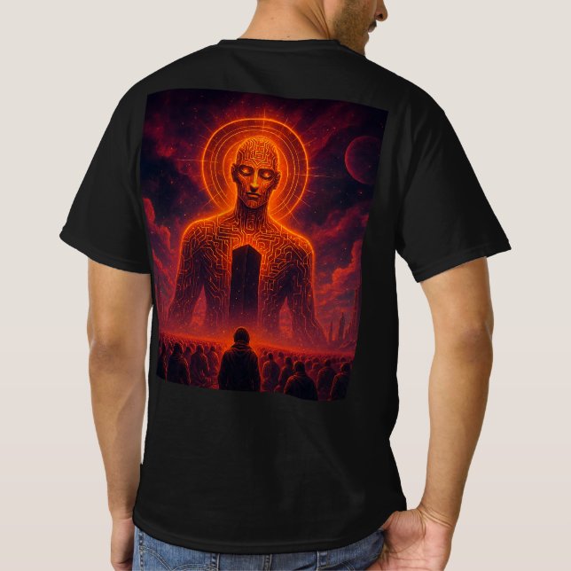 DarkStarBurn "Monolith: Ascension" Speciell Editio T Shirt (Baksida)