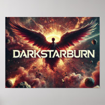 DarkStarBurn - Mörk Angel Poster