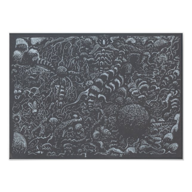 Darkworld, av Brian Benson Fototryck (Framsidan)