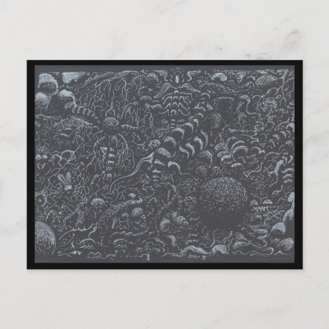 Darkworld, av Brian Benson Vykort (Framsida)