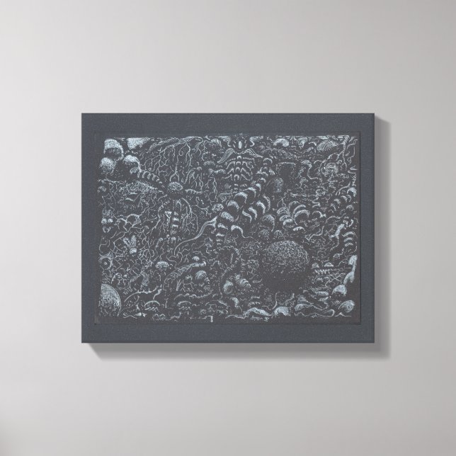 Darkworld, by Brian Benson, Canvastryck (Framsida)