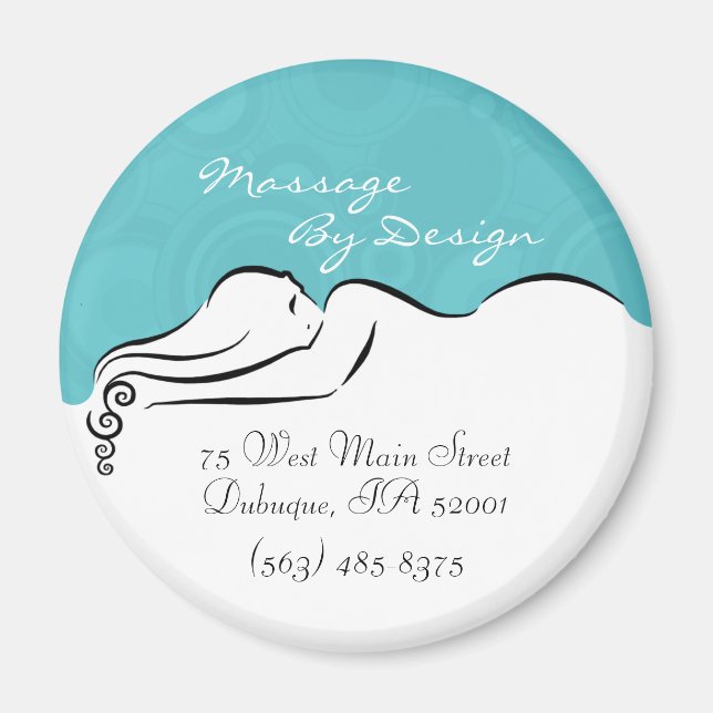 Darla [spa blue] Magnet (Framsidan)