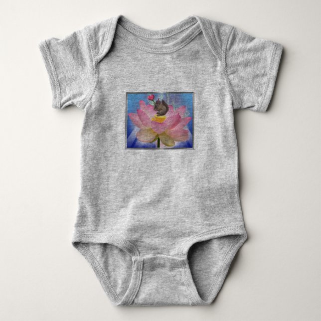 Darling Baby-ekorren med Sweet Heart T Shirt (Framsida)