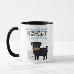Darling Black Chipoo Funny MAMMA eller Pappor Birt Mugg