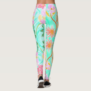 Darling Blommigt Leggings av Ariella & Lily DeDesi