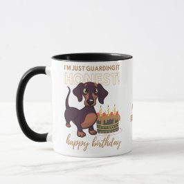 Darling Dachshund Hund Funny MAMMA eller Pappor Bi Mugg