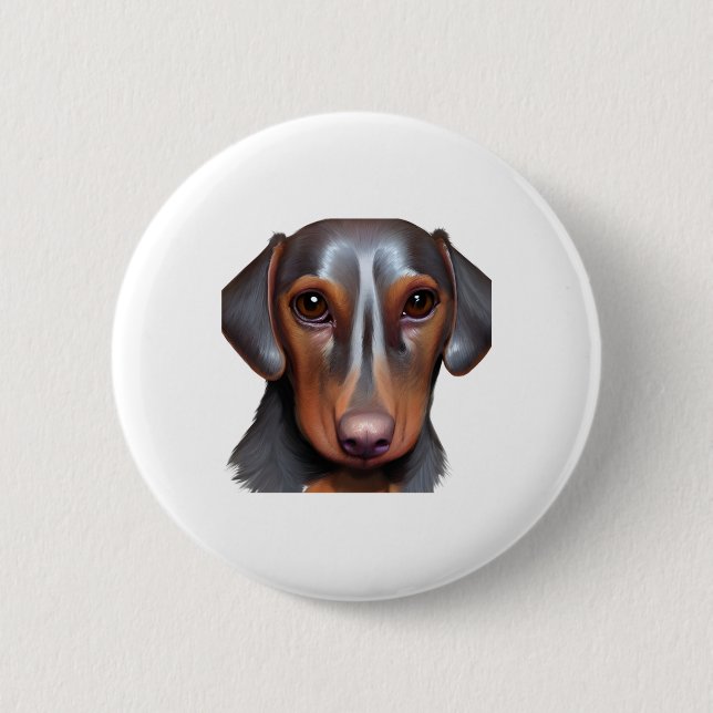 Darling Dachshund Knapp (Framsida)