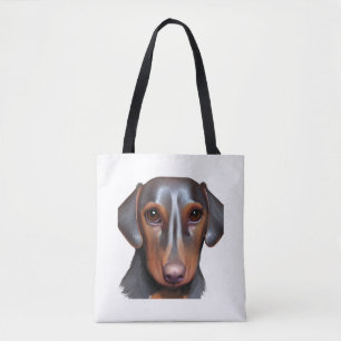 Darling Dachshund Tygkasse