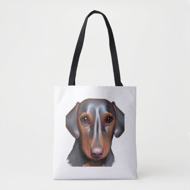 Darling Dachshund Tygkasse (Framsida)