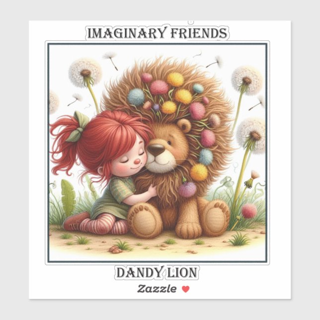 Darling Dandelion Klistermärken (Ark)