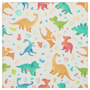 Darling Dinosaurs Fabric Tyg