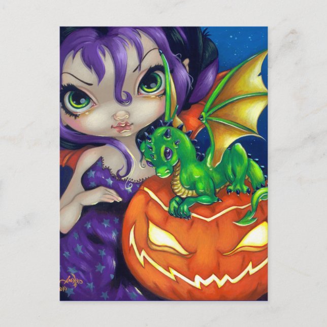 "Darling Dragonling II" vykort (Framsida)