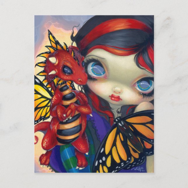 "Darling Dragonling III" vykort (Framsida)