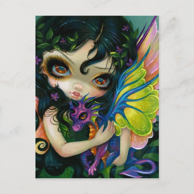 "Darling Dragonling V" vykort (Framsida)