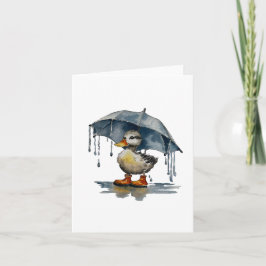 Darling Duckling Hälsning Card Kort