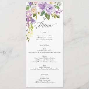 Darling Flora Menu Meny