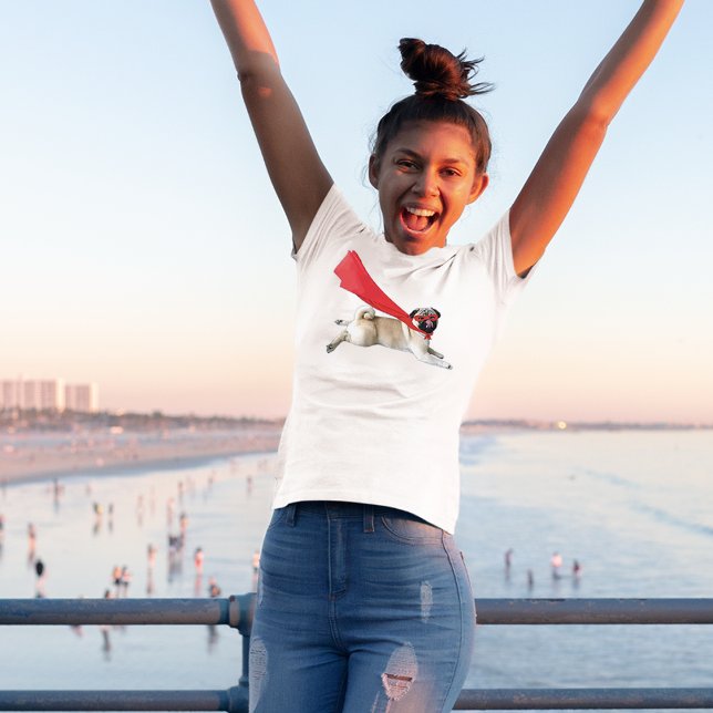 Darling Funny Toppen Biscuit Pug Mask Crusader T Shirt (Skapare uppladdad)