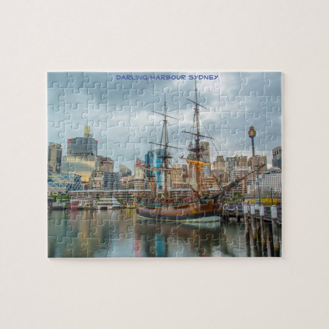Darling Harbour Sydney Pussel (Horisontell)