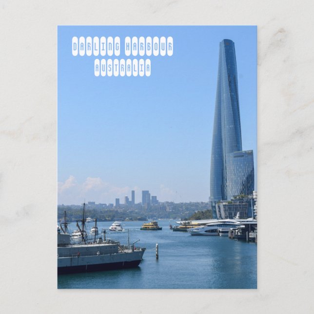 Darling Harbour Vykort (Framsida)